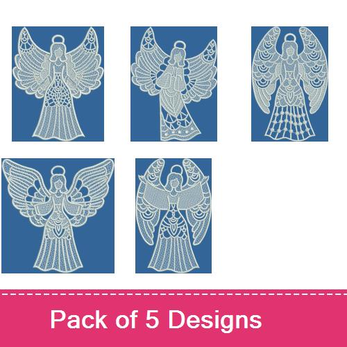 FSL Angels Embroidery Designs