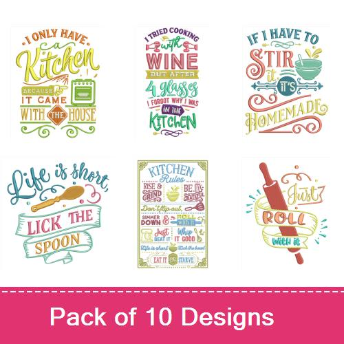 Funny Kitchen Sayings Pack