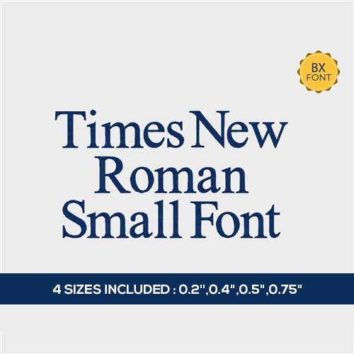 Times roman small Embrilliance