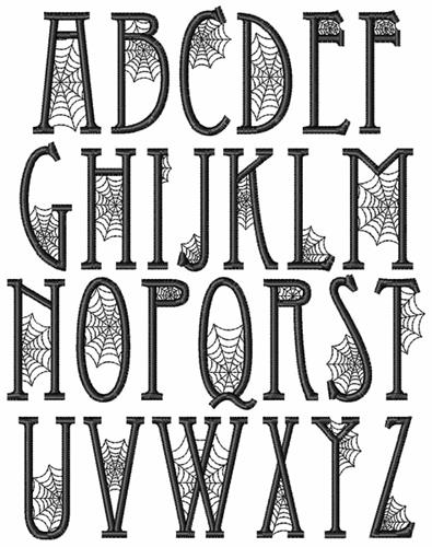 cool alphabet to draw