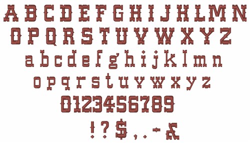 wild west fonts for mac