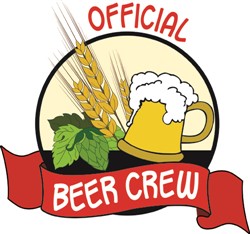 Beer Crew Vector Illustration | AnnTheGran.com