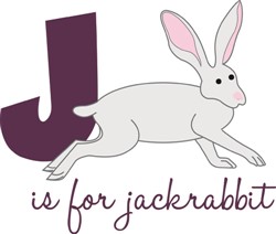 J Is For Jackrabbit SVG file - SVG cut files.com | AnnTheGran.com