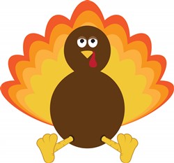 Fat Turkey SVG file - SVG cut files.com | AnnTheGran.com
