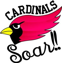 Cardinals svg, Cardinal svg, Cardinals baseball svg, swoosh