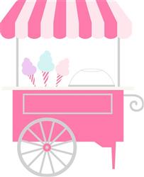 Cute Pink Cotton Candy Clipart Gráfico por Nastine · Creative Fabrica