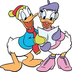 Daisy Duck FREE SVG PNG Files For Cricut