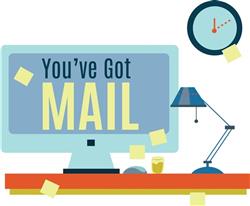 100,000 You got mail Vector Images