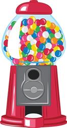 Gumball Machine Craft, Letter G, Candy Craft