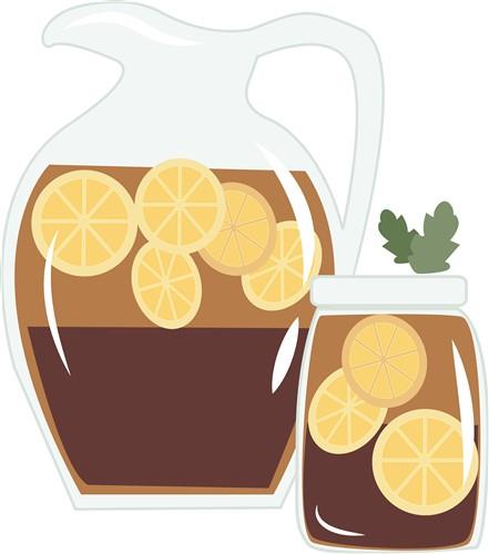 Iced Tea Pitcher print art print art at