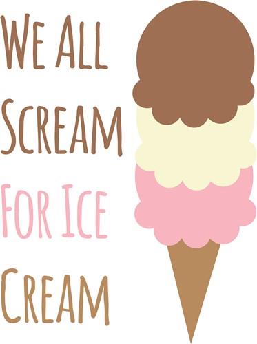 What's ice cream, and why do we scream for it?