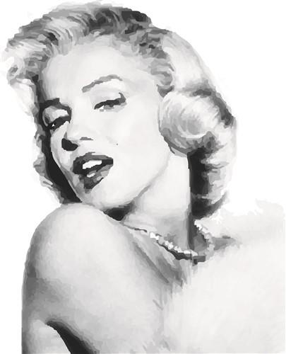 Marilyn Monroe Vector Illustration