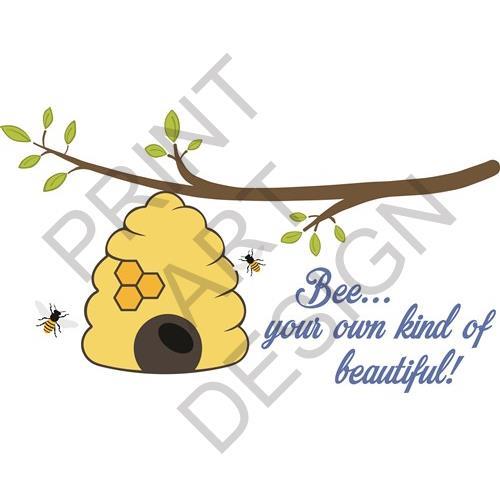 Bee Beautiful Vector Illustration