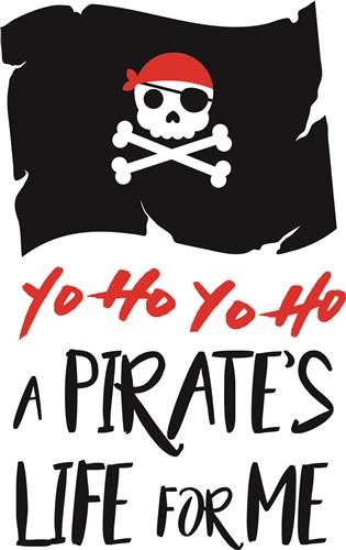 A Pirates Life for Me SVG Cut File Instant Download Pirate 