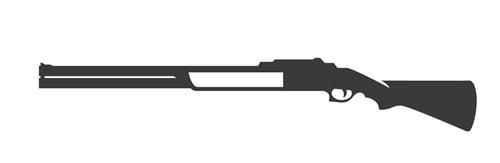 Afgezaagde Shotgun Vector