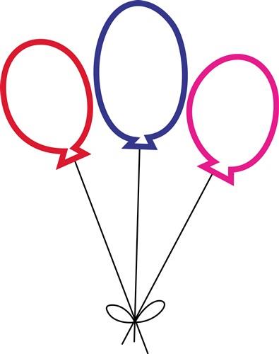 Balloons SVG, Balloon, Party Svg, String, Balloon Bunch, Balloons