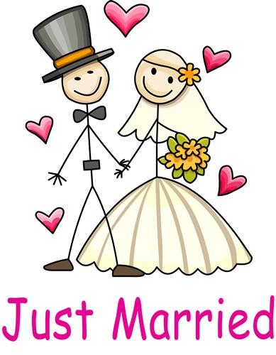 Just Married PNG Transparent Images Free Download, Vector Files