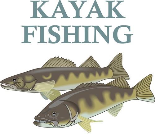 Kayak Fishing Logo Vector Stock Illustrations – 490 Kayak Fishing