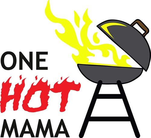 Hot Mama SVG Cut File