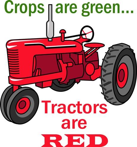 Red Agricultural Tractor and Wagon Illustration 11630243 PNG