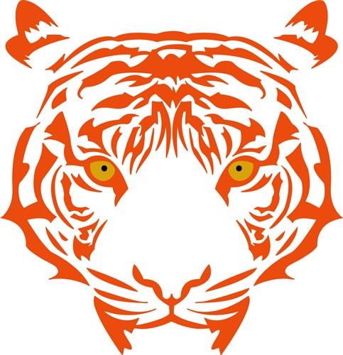 tiger face design