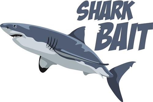 Shark Bait Vector Illustration