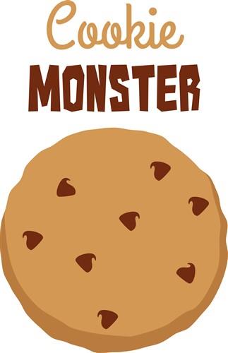 Cookie Monster SVG file - SVG cut files.com