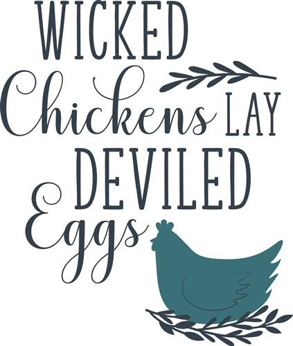 Great Lay Wicked Chickens Egg Stamp – sealingwaxstamp