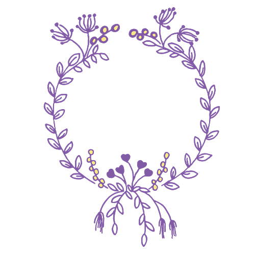 Wreath SVG File Flower Wreath Svg Floral Wreath Clipart 