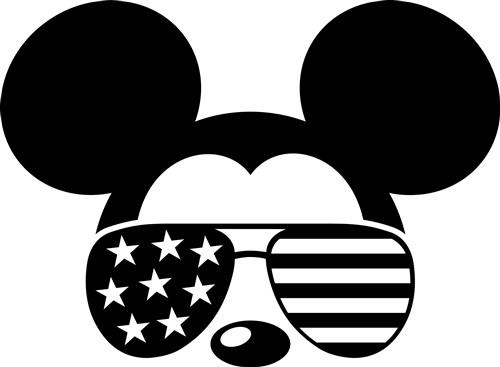 Mickey Mouse Baseball SVG Graphic Art