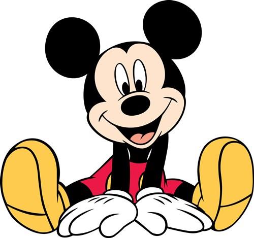 Happy Mickey Mouse SVG file - SVG cut  