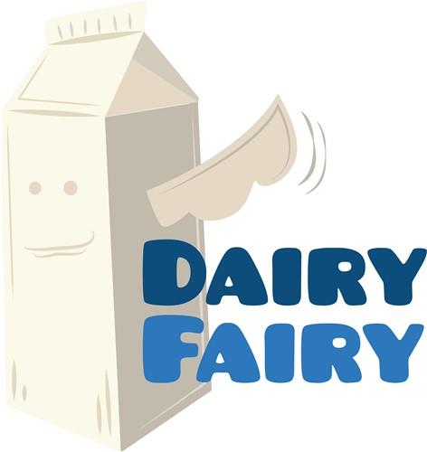 Dairy Fairy Vector Illustration