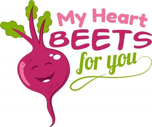 SALE - My Heart Beets for You - Tote Bag