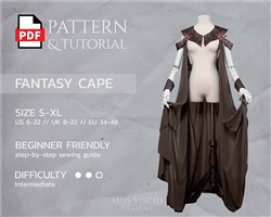 Jedi costume pattern. Available sizes: XS to 5XL – juliechantal