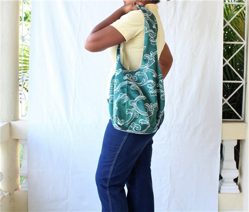 Slouchy bag pattern and tutorial download - Make it in denim
