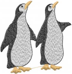 T-pose Penguin Embroidery File 4x4 Hoop Penguin Animal 