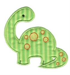 Sweet Dino Applique Embroidery Design | AnnTheGran.com