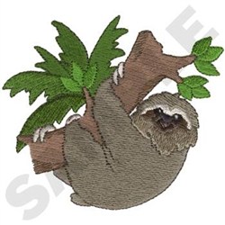 Sloth Embroidery Design | AnnTheGran.com