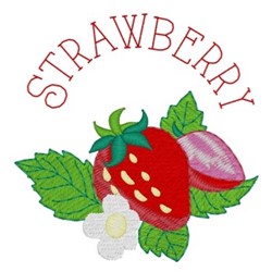 Strawberry Embroidery Design | AnnTheGran.com