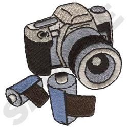 Vintage Camera Embroidery Design