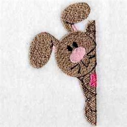 Bunny Pocket Embroidery Design | AnnTheGran.com