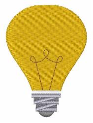 Light Bulb Growth Mindset Embroidery Design