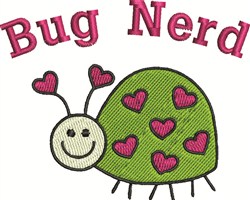 Free Bug Nerd Embroidery Design | AnnTheGran.com