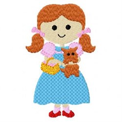 Dorothy & Toto Embroidery Design | AnnTheGran.com