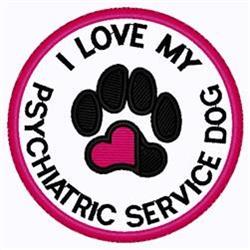 Grief Therapy Dog Custom Embroidered Patch - UPTOWN STITCH GIRL