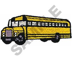 School Bus Letter G Embroidery Design by Starbird Inc.