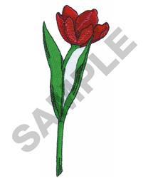 Flower Stems Embroidery Design