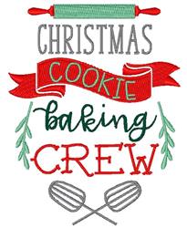 Christmas Baking Crew 11123 Embroidery Design
