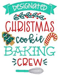 Christmas Baking Crew 11123 Embroidery Design