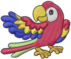 Macaw Parrot Tropical Hand Embroidery Design – StitchDoodles